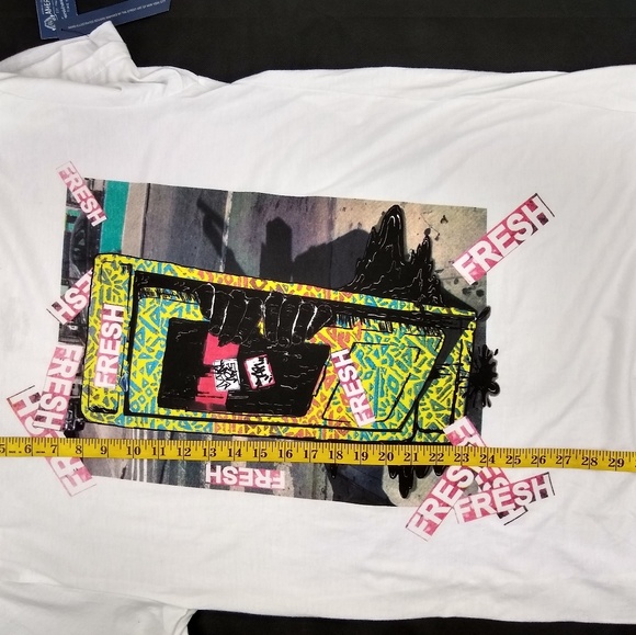 American Rag Hip Hop New York Street Art Graphic T - Picture 4 of 8